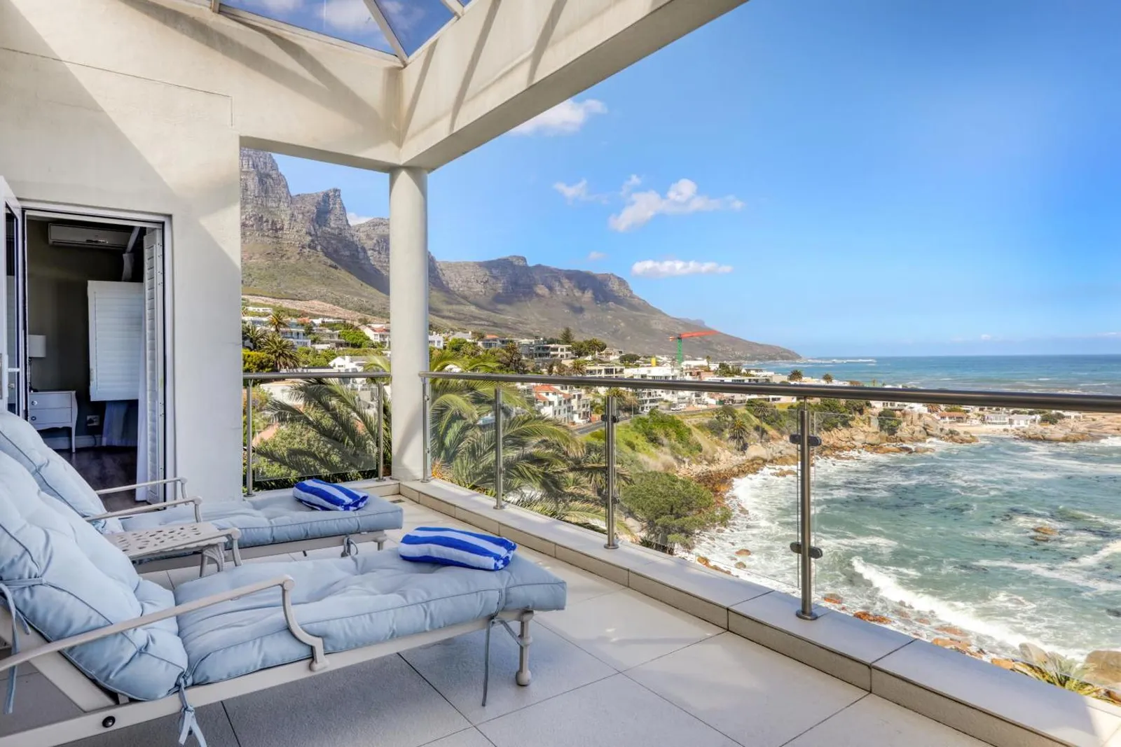 Terrace with the Twelve Apostles and the Atlantic beyond